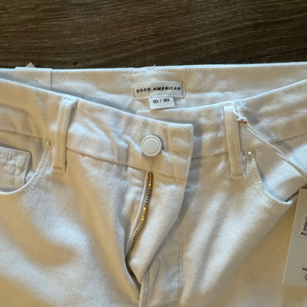 Good American White good legs Skinny  crop Jeans - Picture 2 of 4